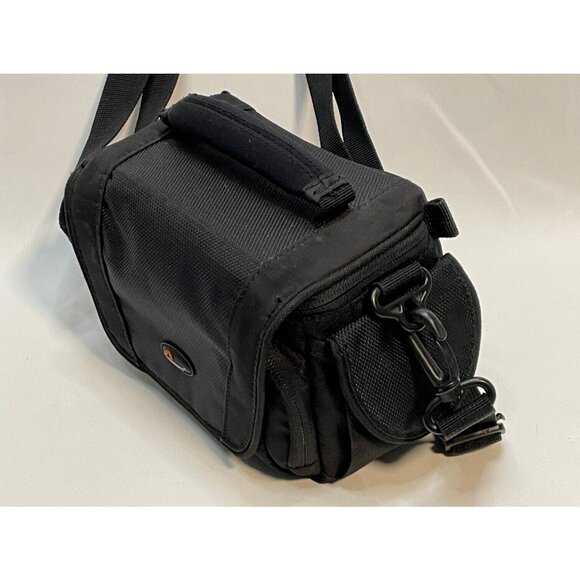 Lowepro Edit 110 Camera SLR shoulder bag pockets 7" x 5" x 5" black - Picture 7 of 14